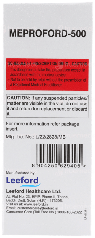Meproford 500 Injection 1